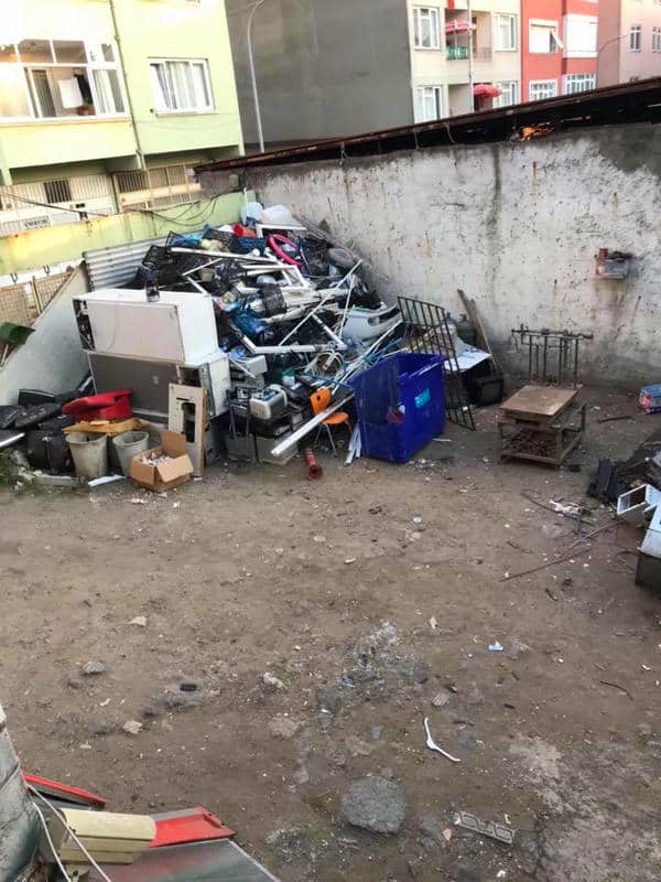 dükkân ve mağaza hurdası saha uygulaması